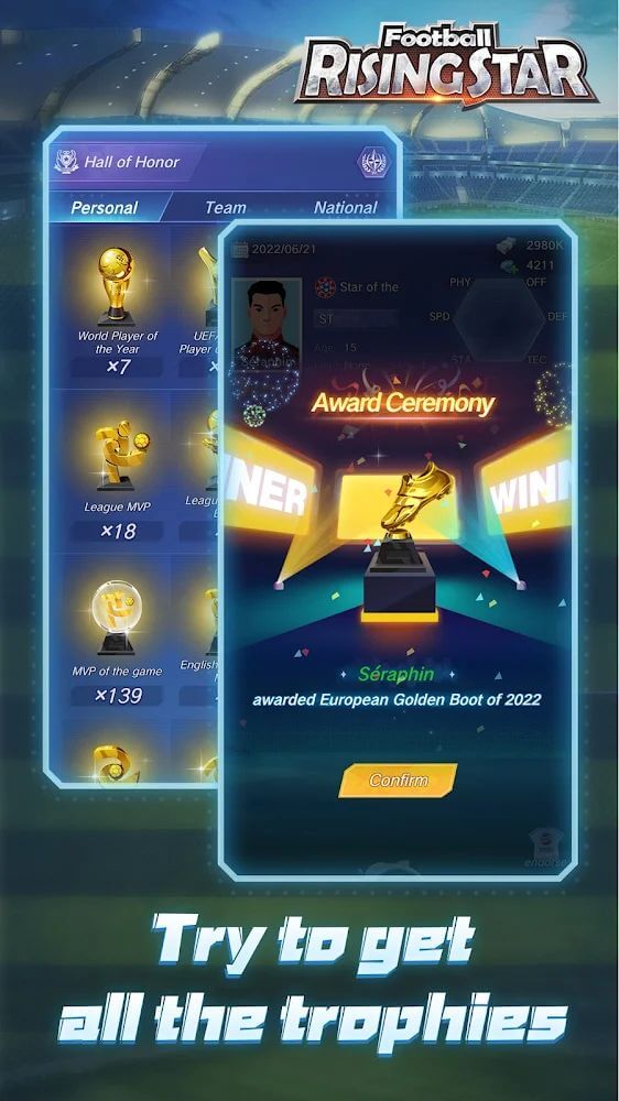 Football Rising Star screenshot 4