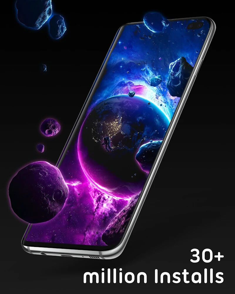 Pixel 4D Live Wallpapers screenshot 2