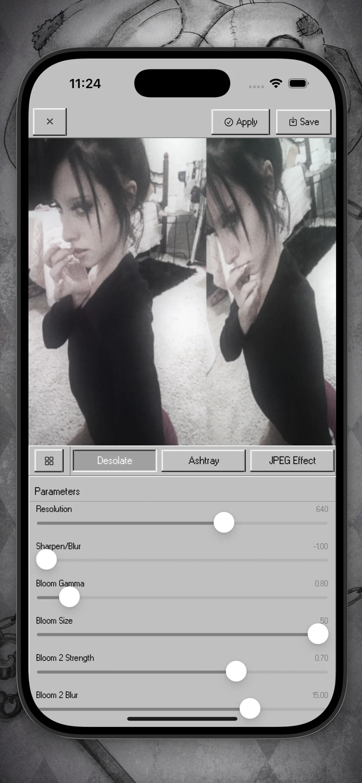 Bleach Bypass screenshot 2