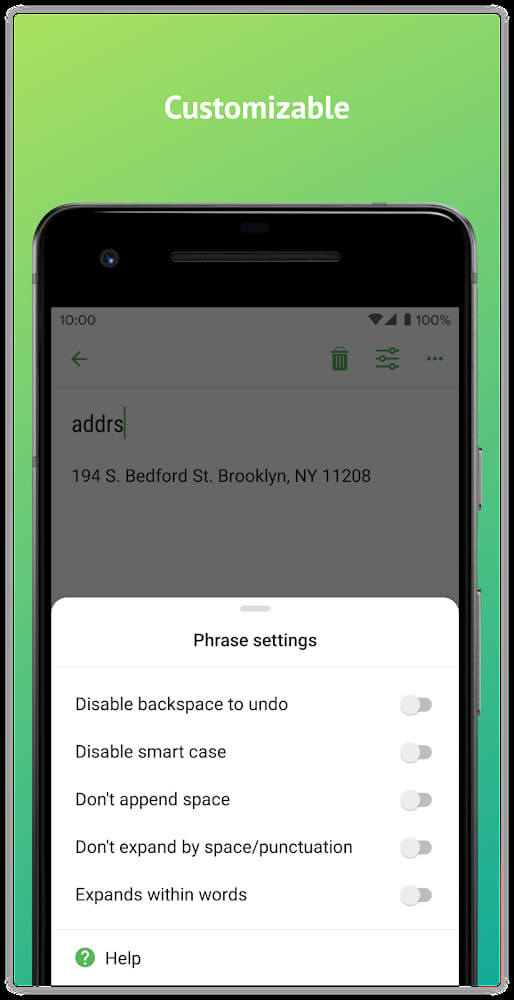 Texpand: Text Expander screenshot 7
