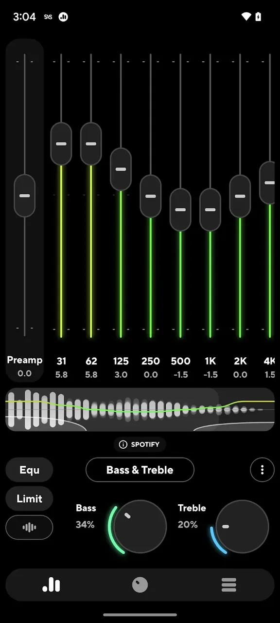 Poweramp Equalizer screenshot 2