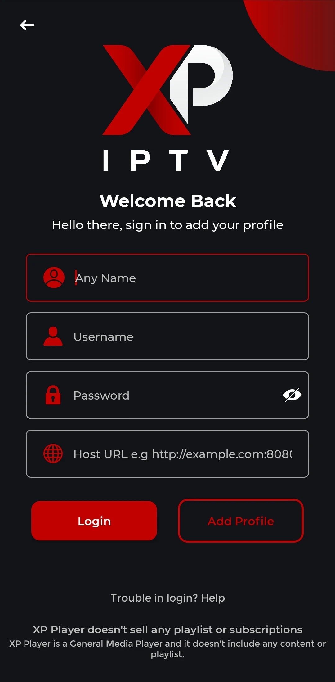 XP Player screenshot 3