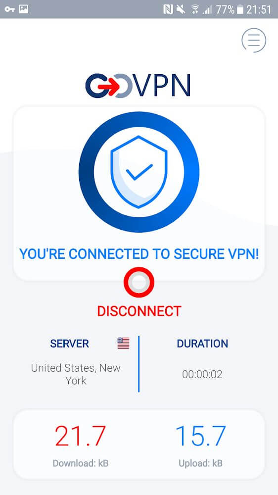 GOVPN screenshot 3