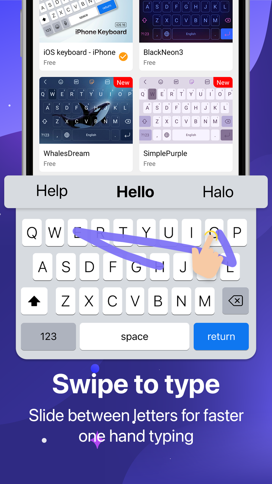 Keyboard OS 18 - Emojis screenshot 3