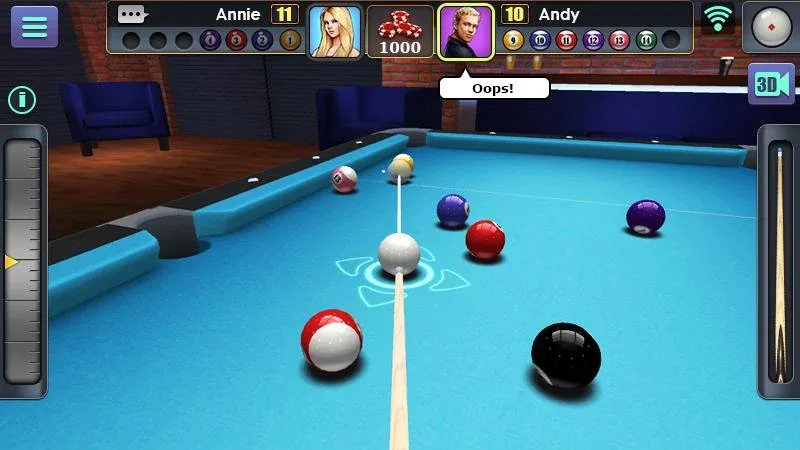 3D Pool Ball screenshot 2