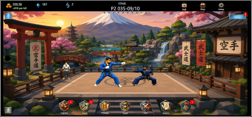 Idle Fighter screenshot 1