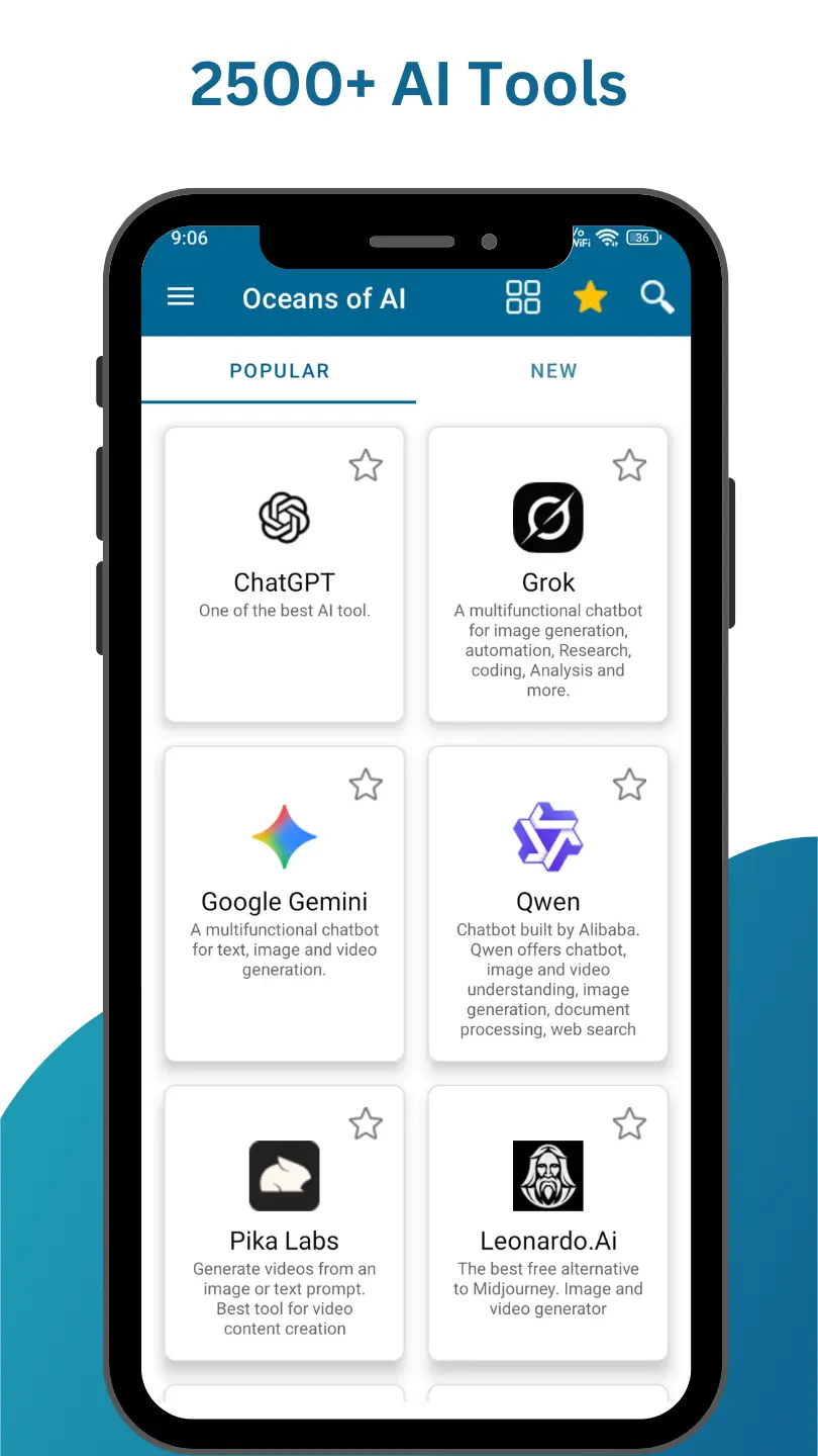 Oceans of AI - All AI Tools screenshot 5