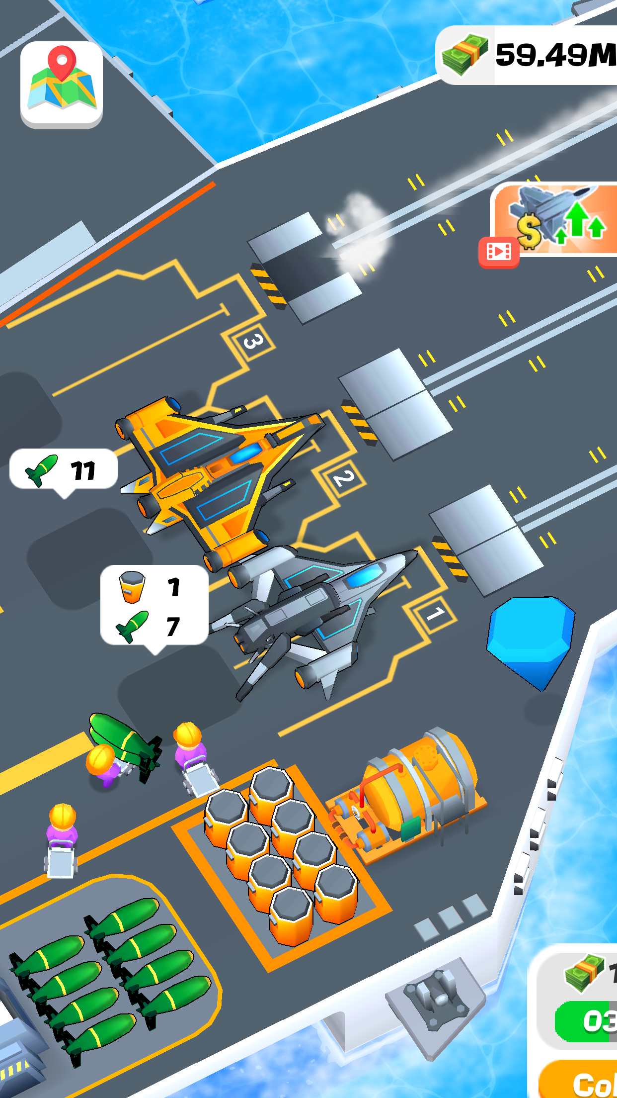 Idle Aircraft Carrier screenshot 3