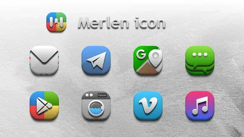 Merlen Icon Pack screenshot 2