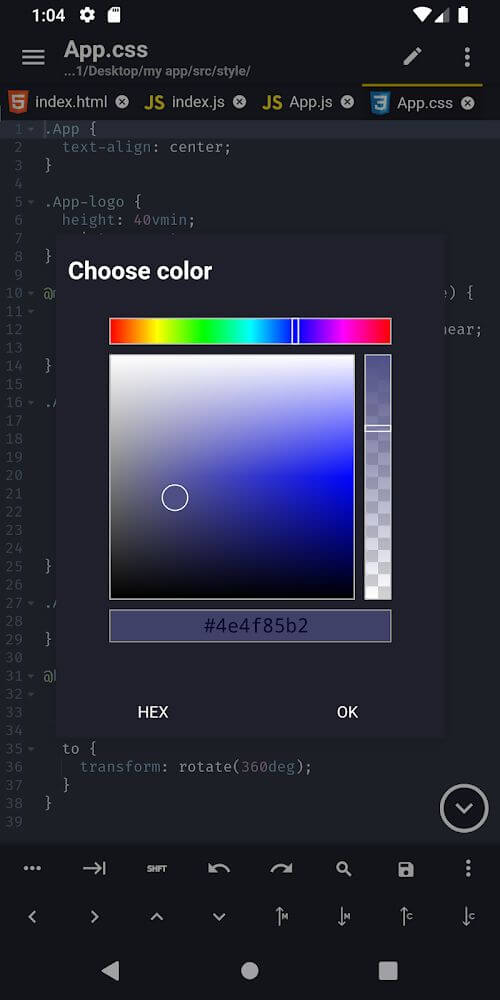 Acode - Powerful Code Editor screenshot 4