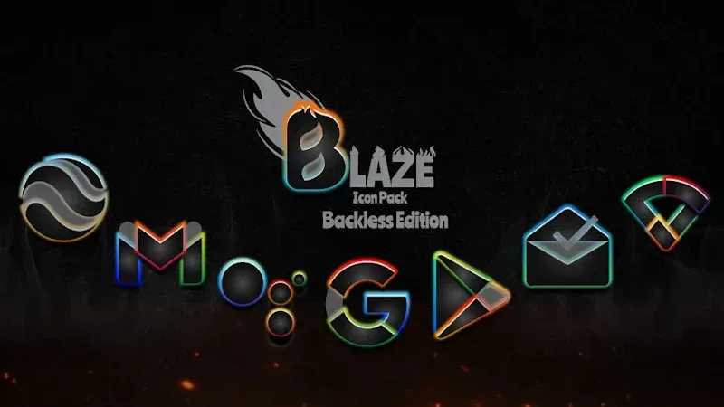 Blaze Backless Icon Pack screenshot 6