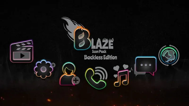 Blaze Backless Icon Pack screenshot 4
