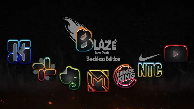 Blaze Backless Icon Pack screenshot 5
