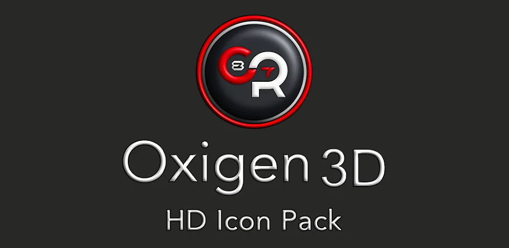 Oxigen 3D - Icon Pack screenshot 1