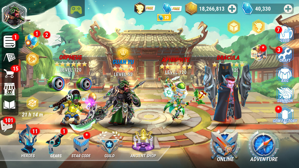 Heroes Infinity screenshot 2