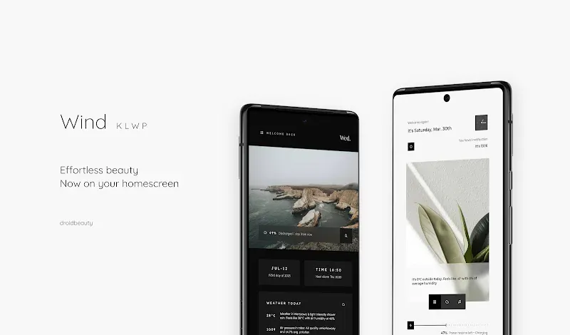 Wind KLWP screenshot 2