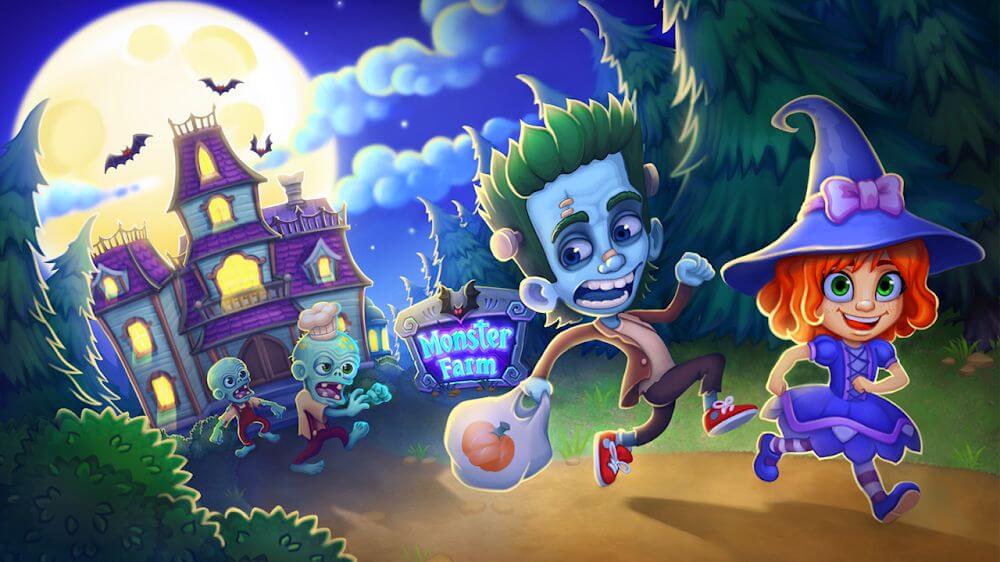 Monster Farm. Family Halloween screenshot 5