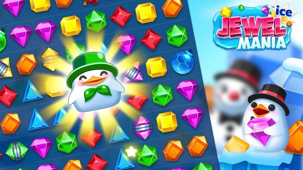 Jewel Ice Mania: Match 3 Puzzle screenshot 2