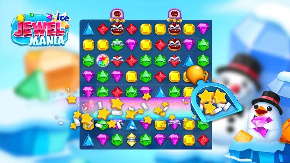 Jewel Ice Mania: Match 3 Puzzle screenshot 4