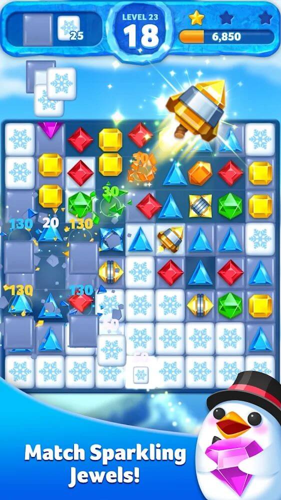 Jewel Ice Mania: Match 3 Puzzle screenshot 5