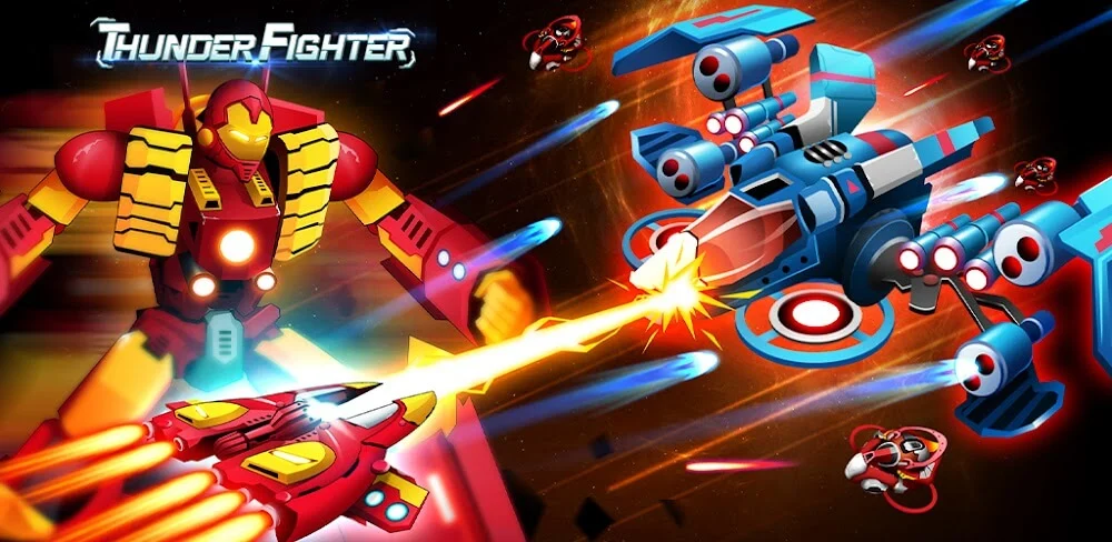 Thunder Fighter Superhero screenshot 1