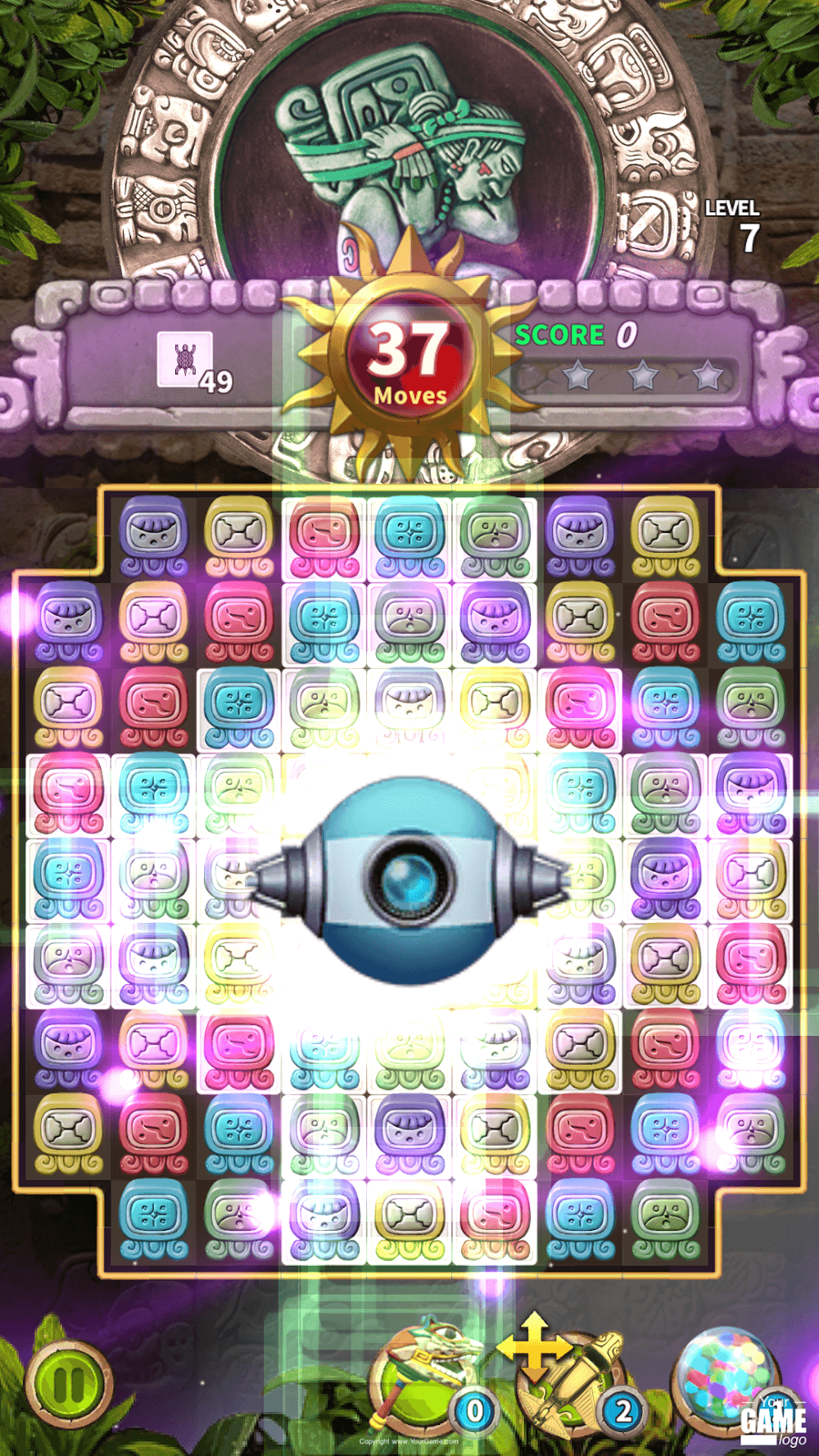 Glyph of Maya screenshot demonstrating the lucky wheel rewards.
