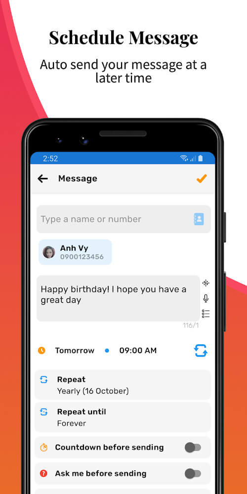 Auto Text (Do It Later) screenshot 2