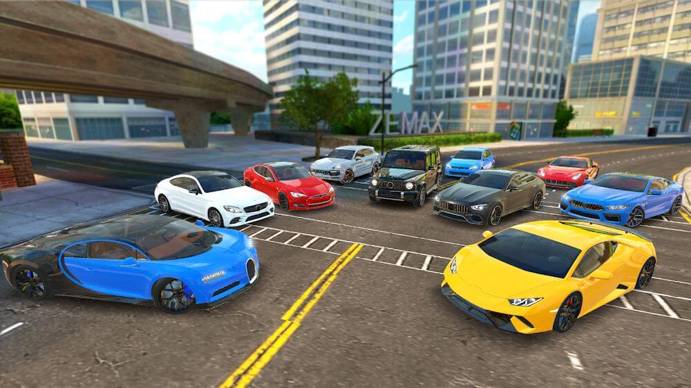 Racing in Car 2021 gameplay preview 2