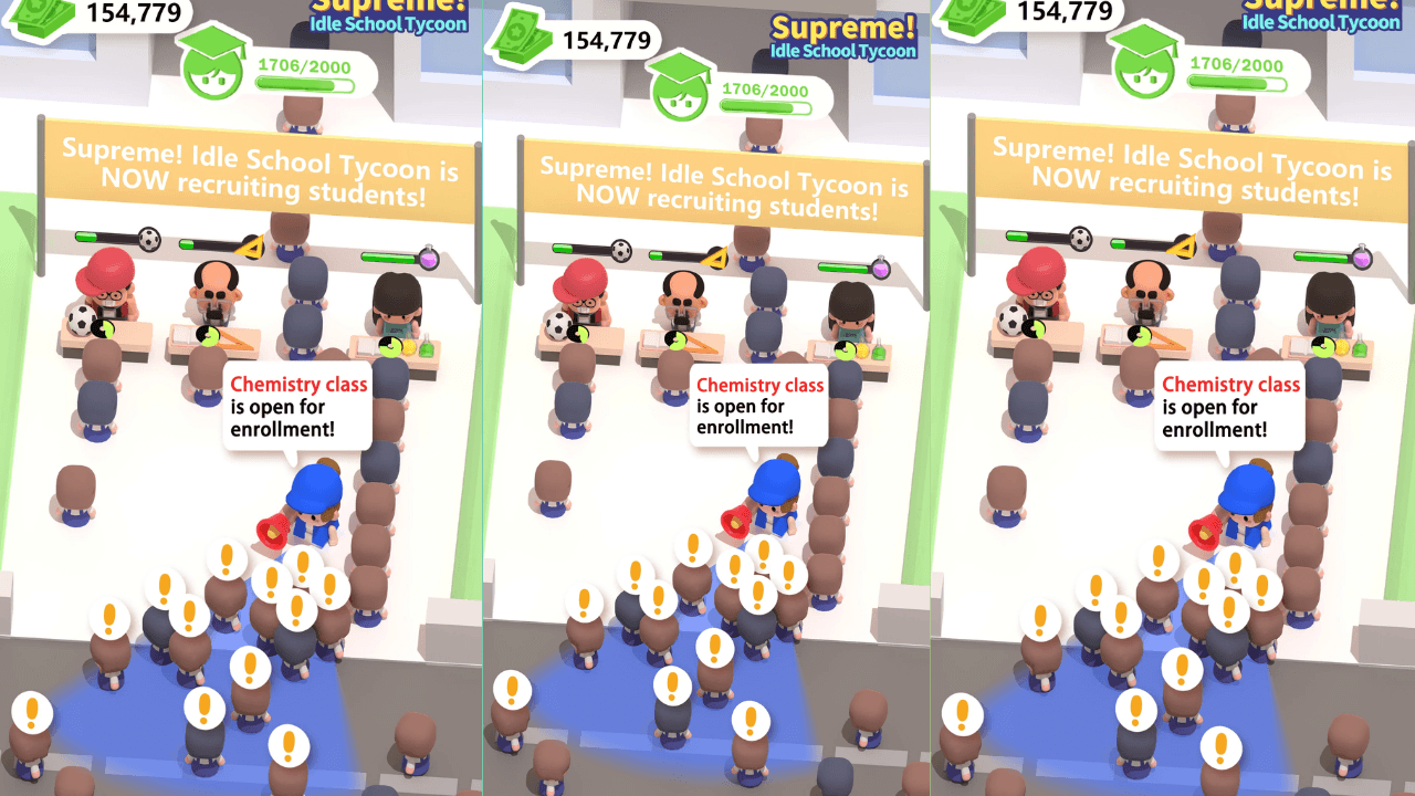 Supreme! Idle School Tycoon screenshot 1