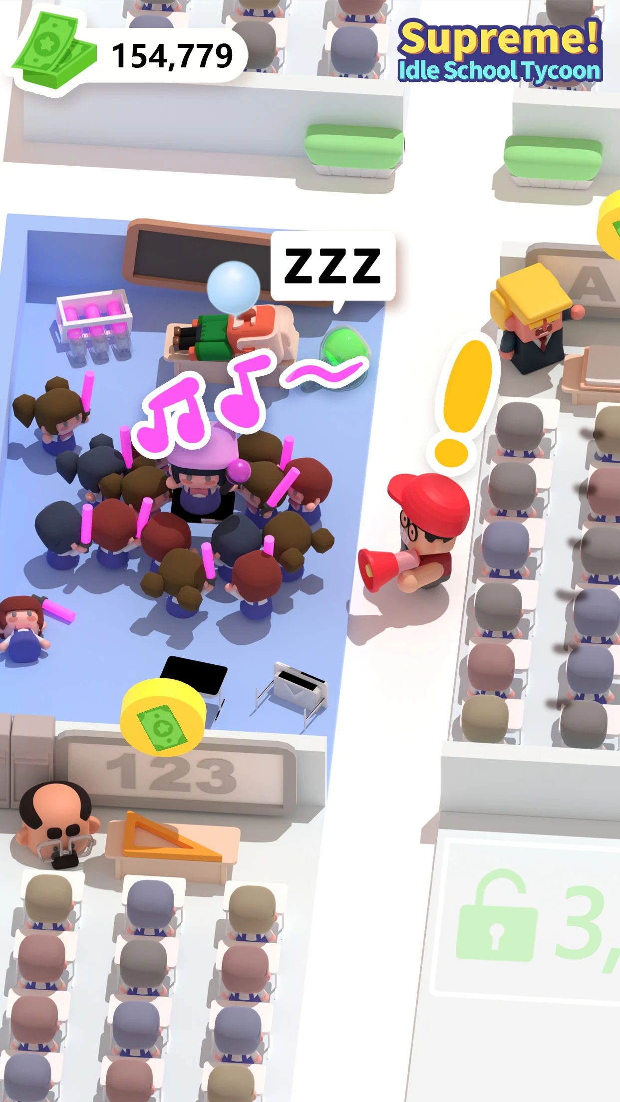 Supreme! Idle School Tycoon screenshot 3