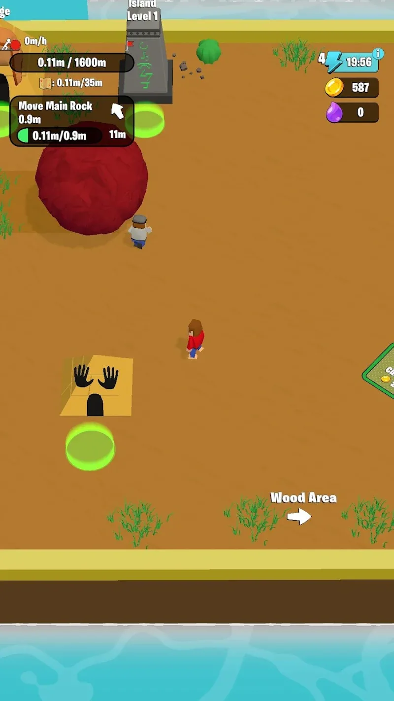 Rock Pusher gameplay screenshot 2