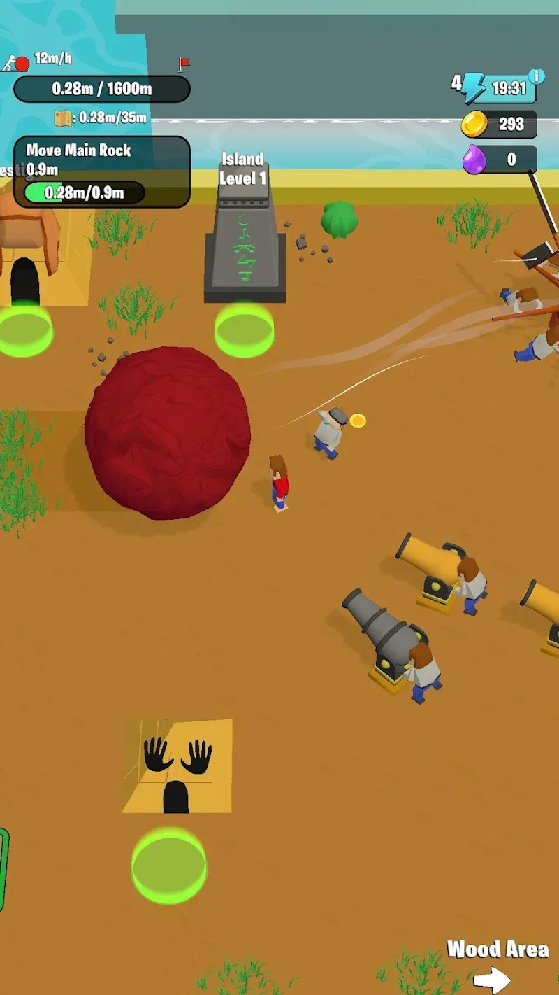 Rock Pusher gameplay screenshot 3