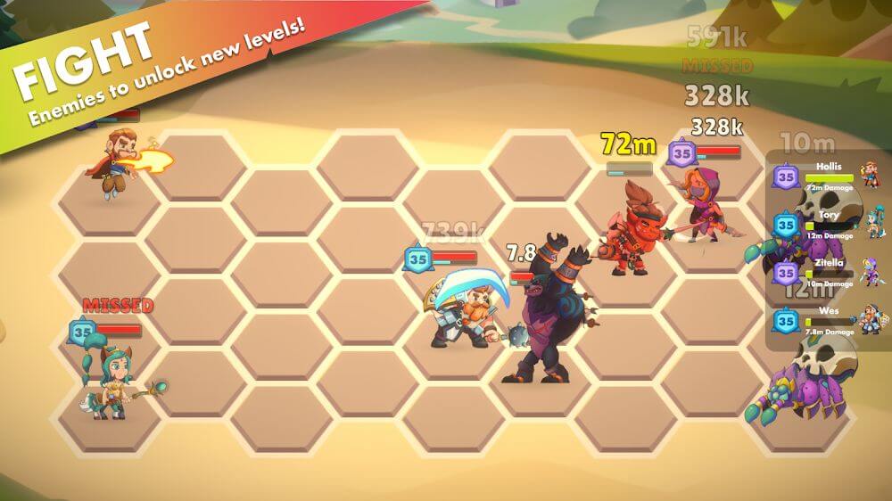Merge Fight Tactics gameplay screenshot 3