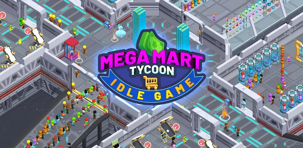 Mega Mart Tycoon: Idle Game screenshot 1