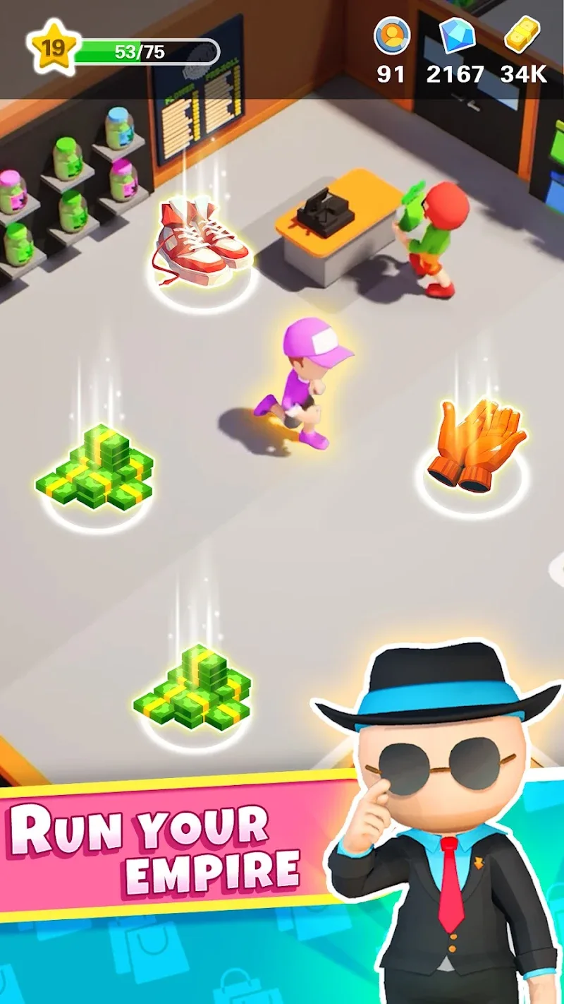 Mega Mart Tycoon: Idle Game screenshot 2