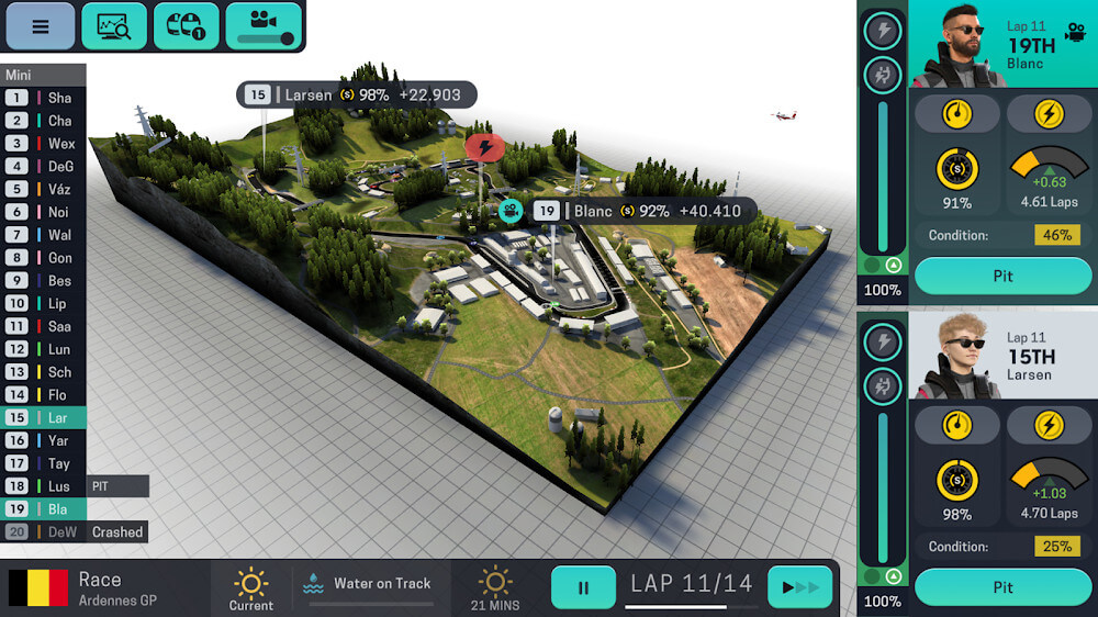 Motorsport Manager Mobile 3 gameplay screenshot 4