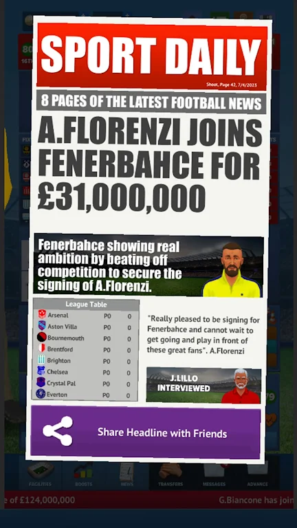 Football Club Management 2024 screenshot 5