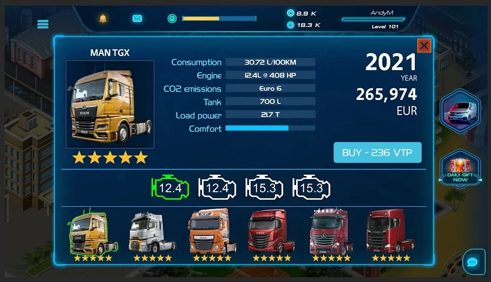 Virtual Truck Manager 2 Tycoon screenshot 3