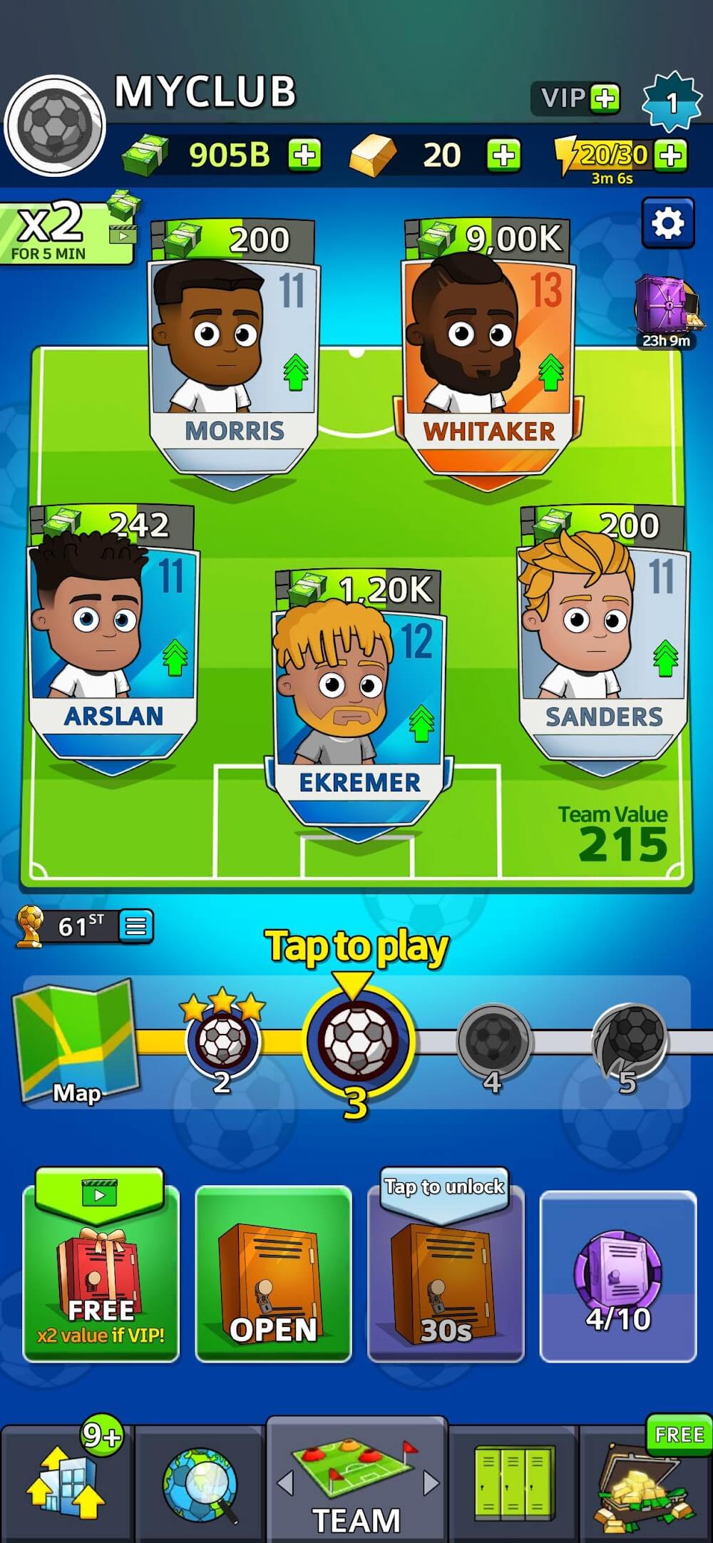 Idle Soccer Story screenshot 2