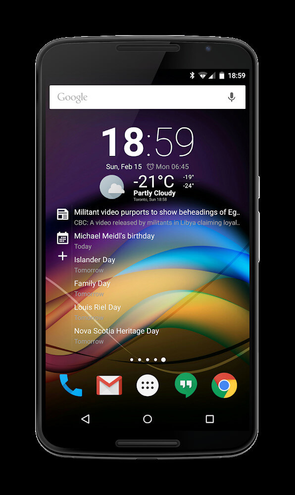 Chronus Information Widgets screenshot 4