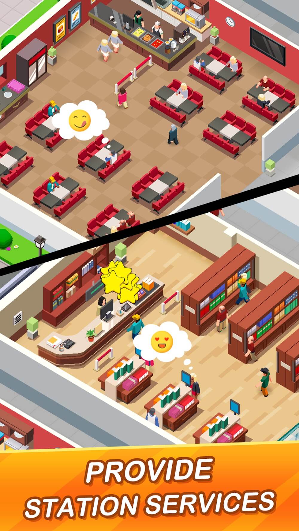 Idle Train Empire Tycoon screenshot 4