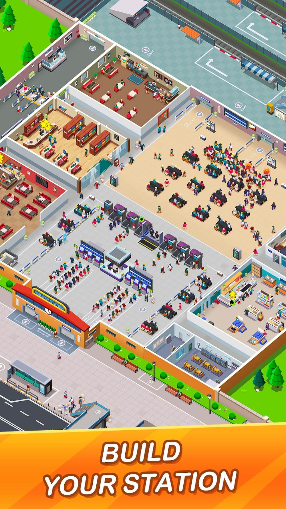 Idle Train Empire Tycoon screenshot 6
