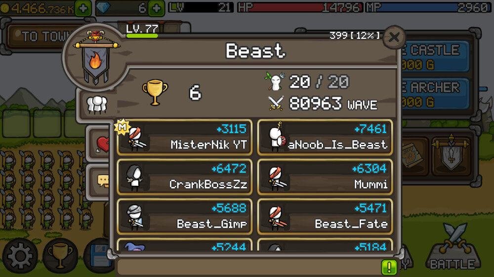 Grow Castle screenshot 3