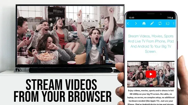 TV Cast for Samsung TV screenshot 3