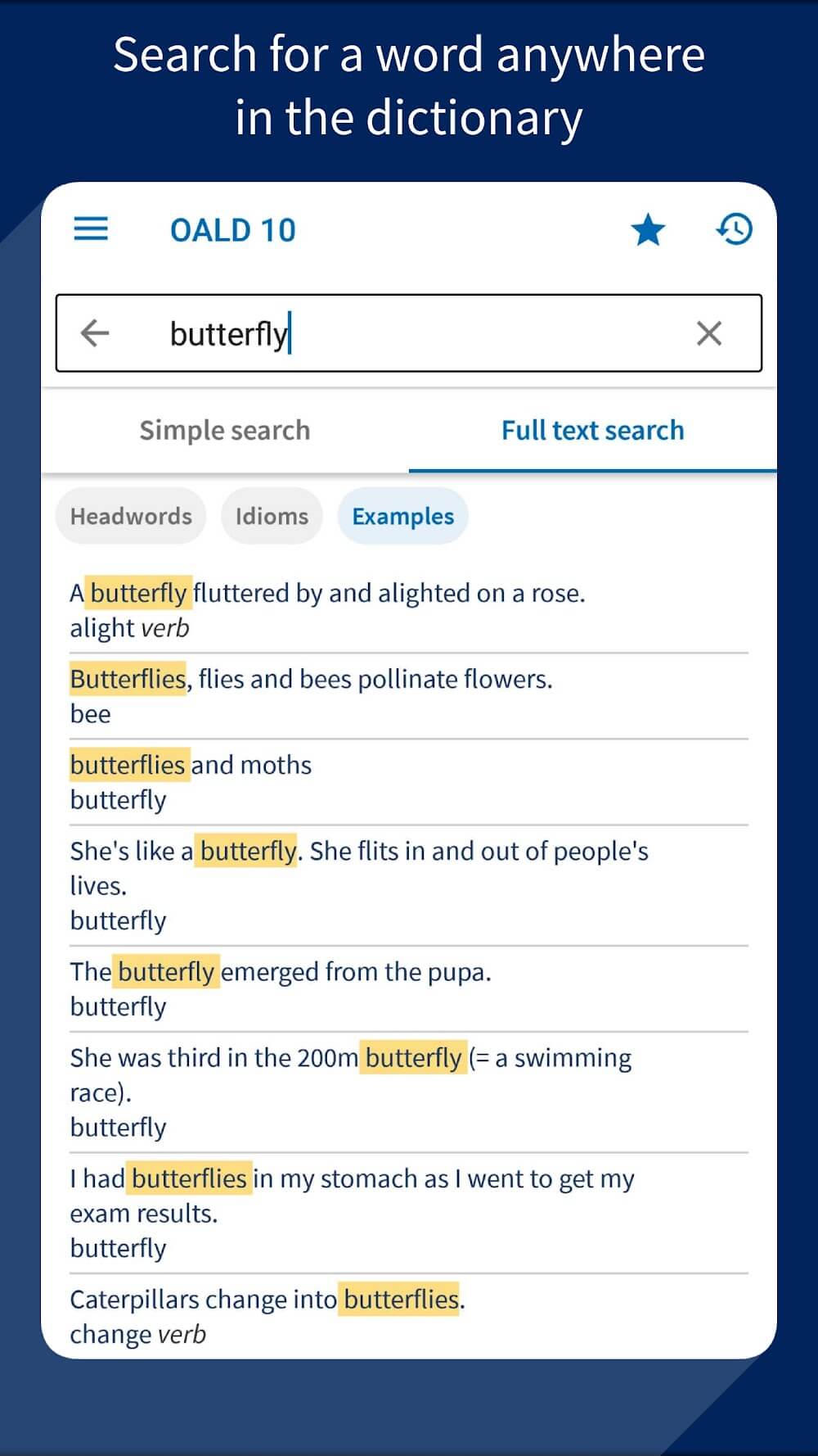 Oxford Advanced Learners Dict screenshot 4