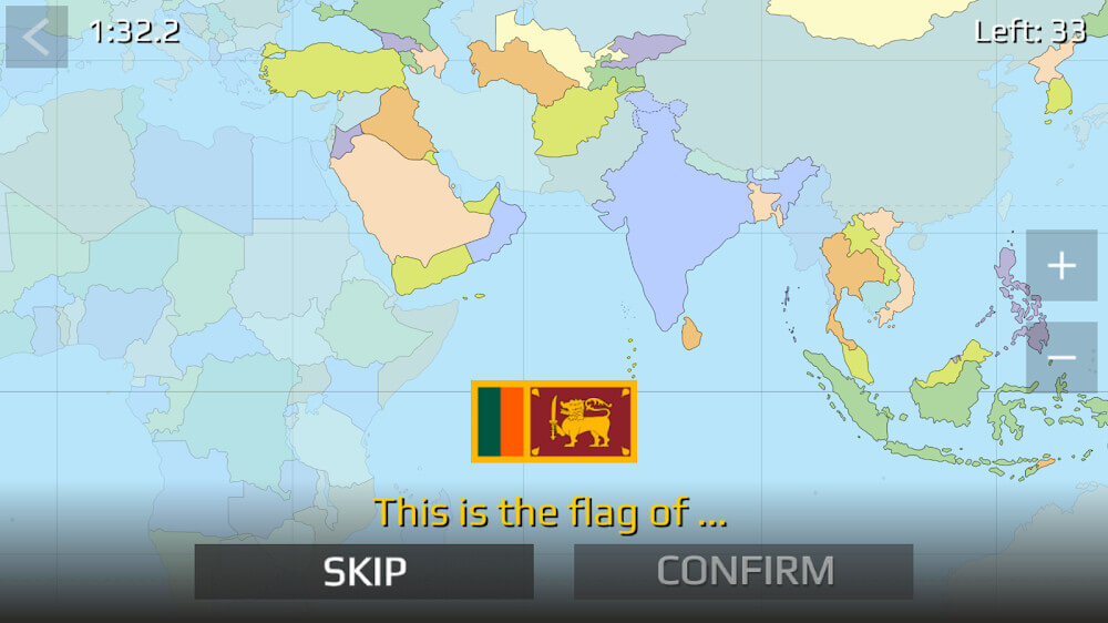 World Map Quiz screenshot 5