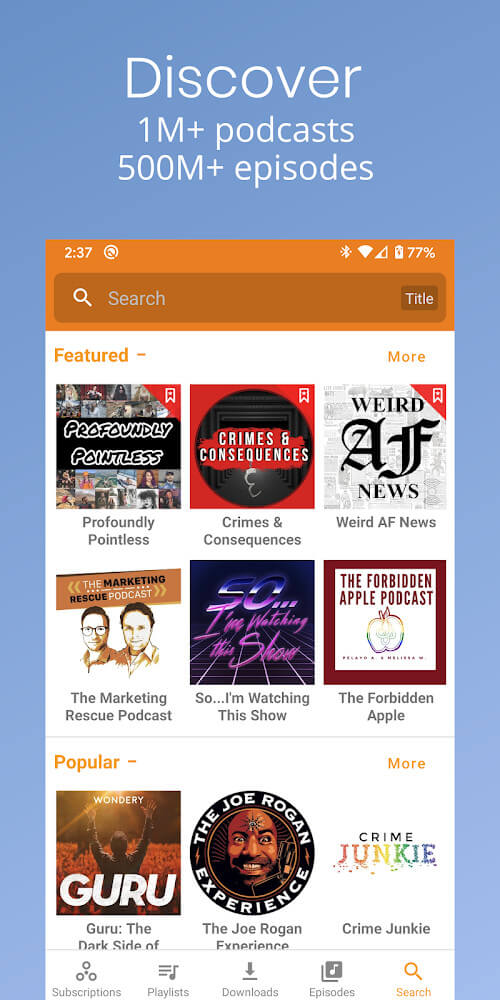 Podcast Republic screenshot 7