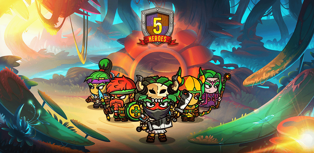 Five Heroes screenshot 1