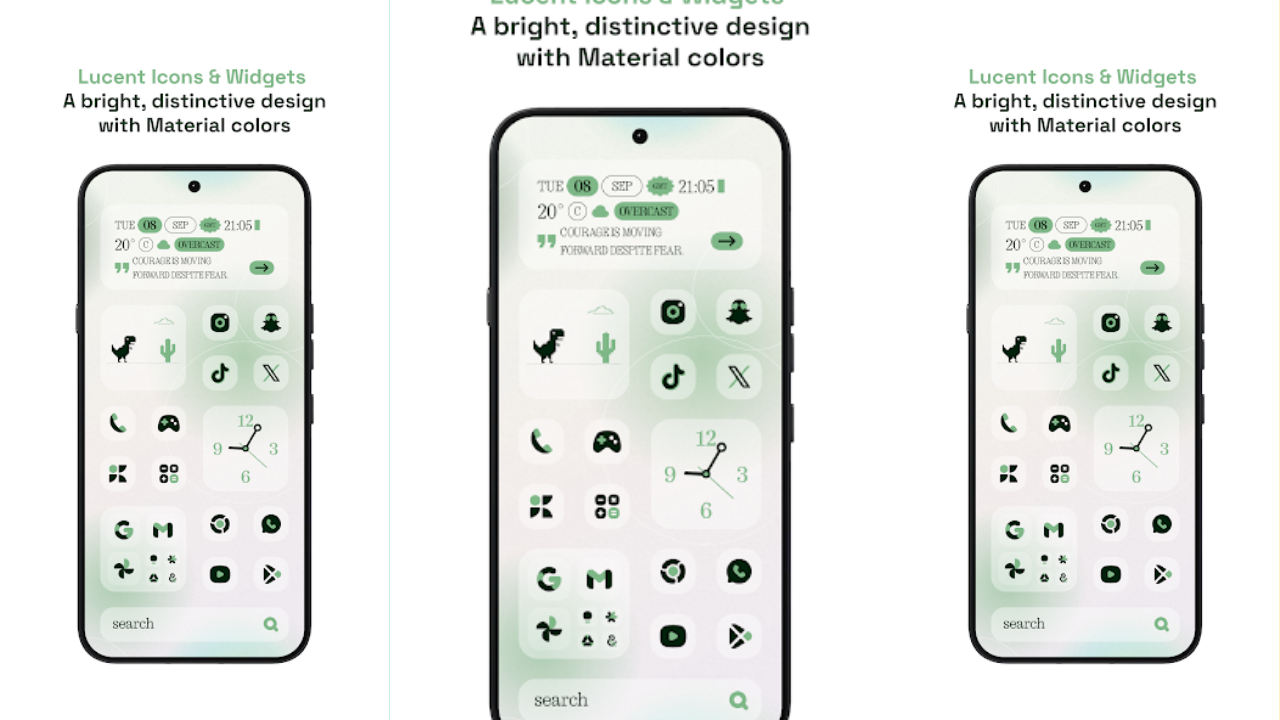 Lucent Icons and Widgets screenshot 1