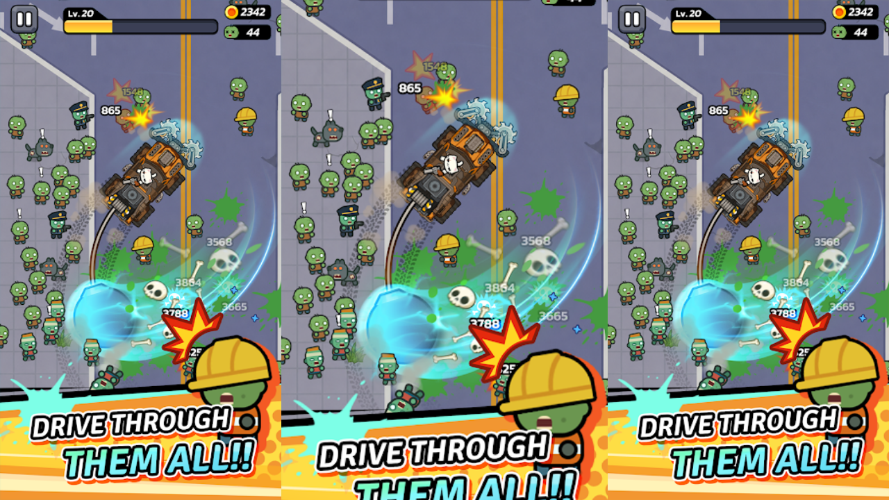 Crash Cat : Zombie Survivor screenshot 1